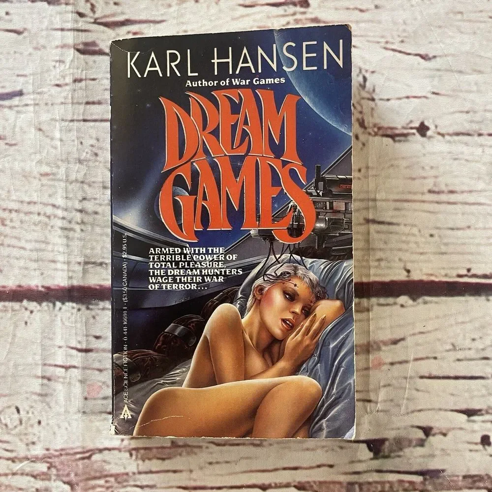 Dream Games by Karl Hansen Vintage Ace‎ SF PB 1985